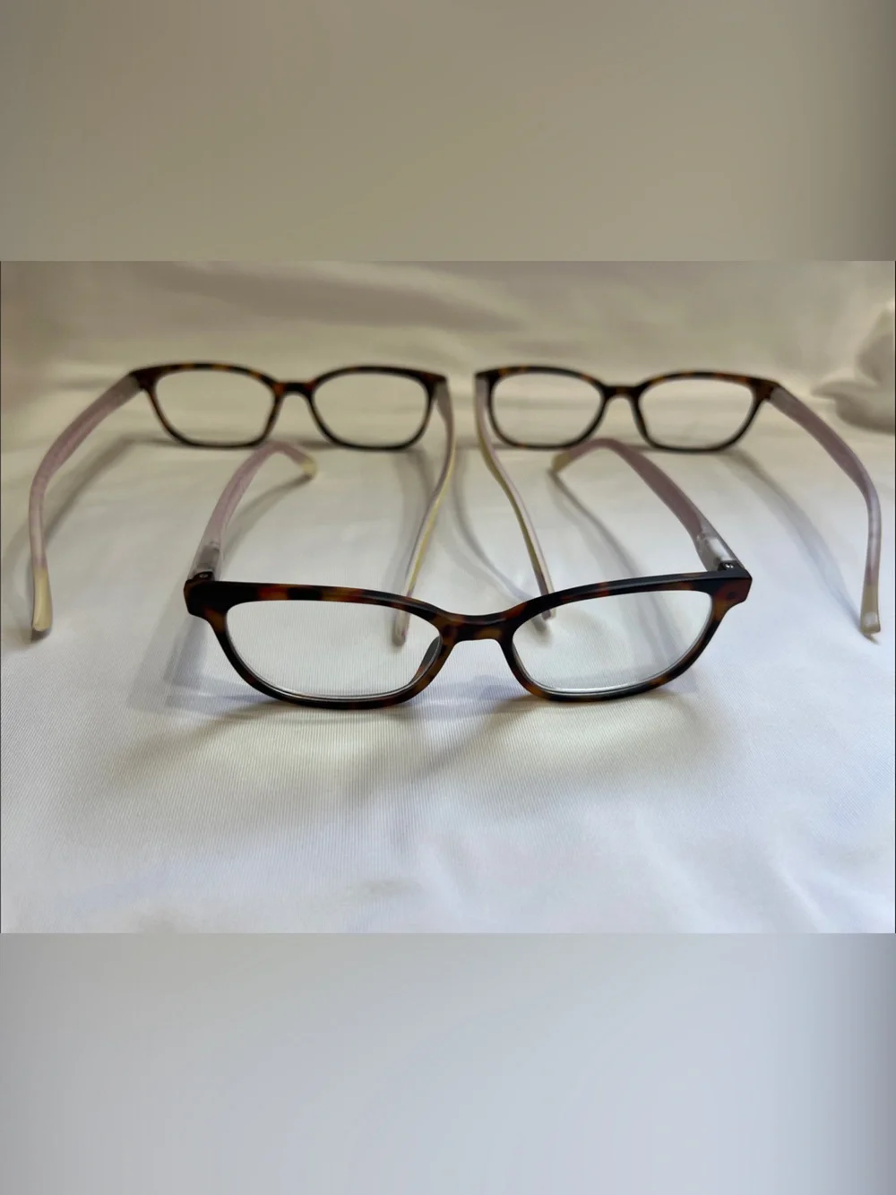 Peepers 3 Pair Beach Read - Tortoise/Summer Stripe Reading Glasses +1.75